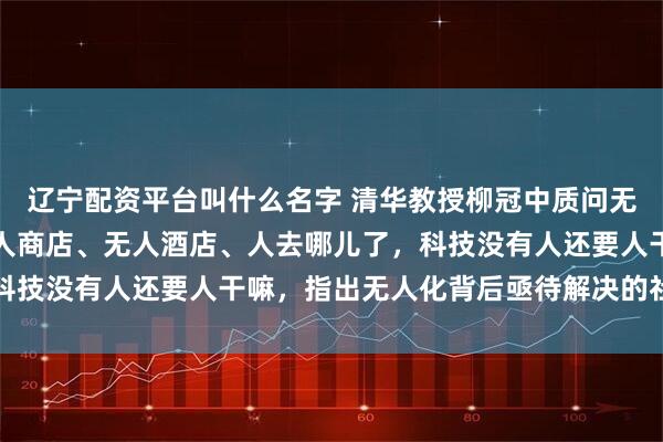 辽宁配资平台叫什么名字 清华教授柳冠中质问无人飞机、无人驾驶、无人商店、无人酒店、人去哪儿了，科技没有人还要人干嘛，指出无人化背后亟待解决的社会痛点